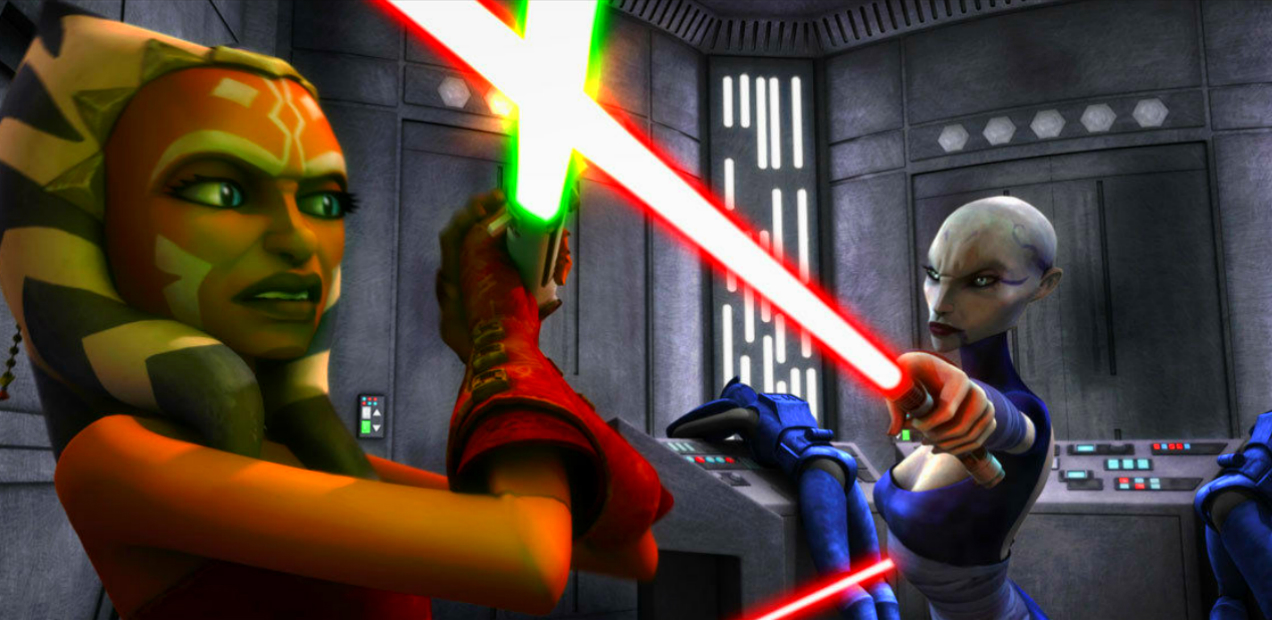 It's Ahsoka Vs. Ventress In The Strongest Episode Of 'THE CLONE WARS