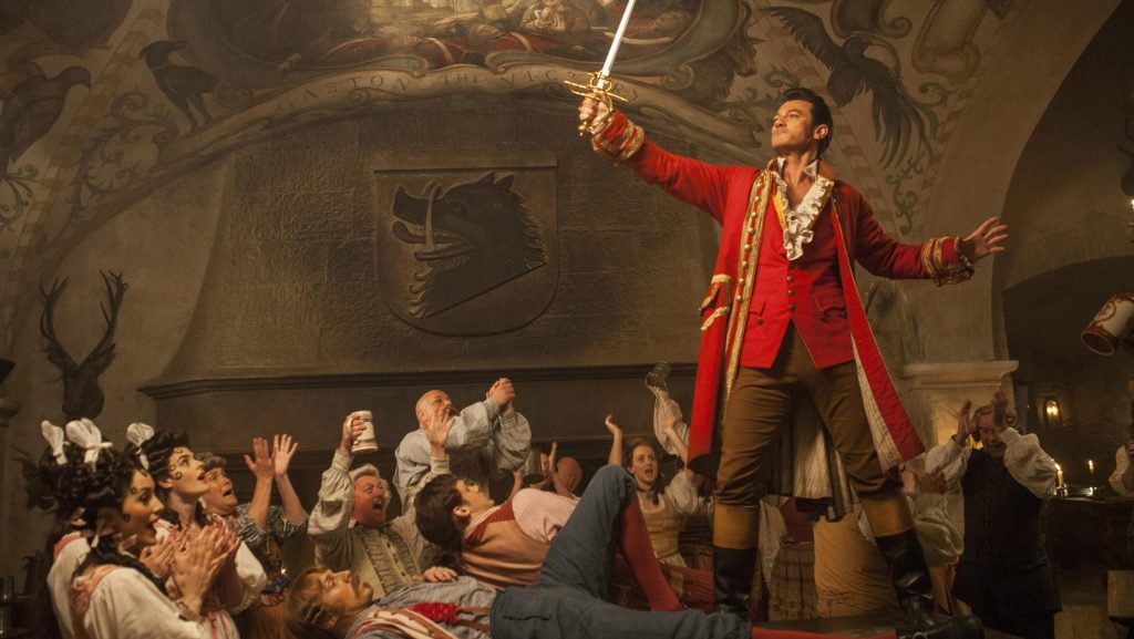 Luke Evans is Gaston in Disney's remake of 'Beauty and the Beast'