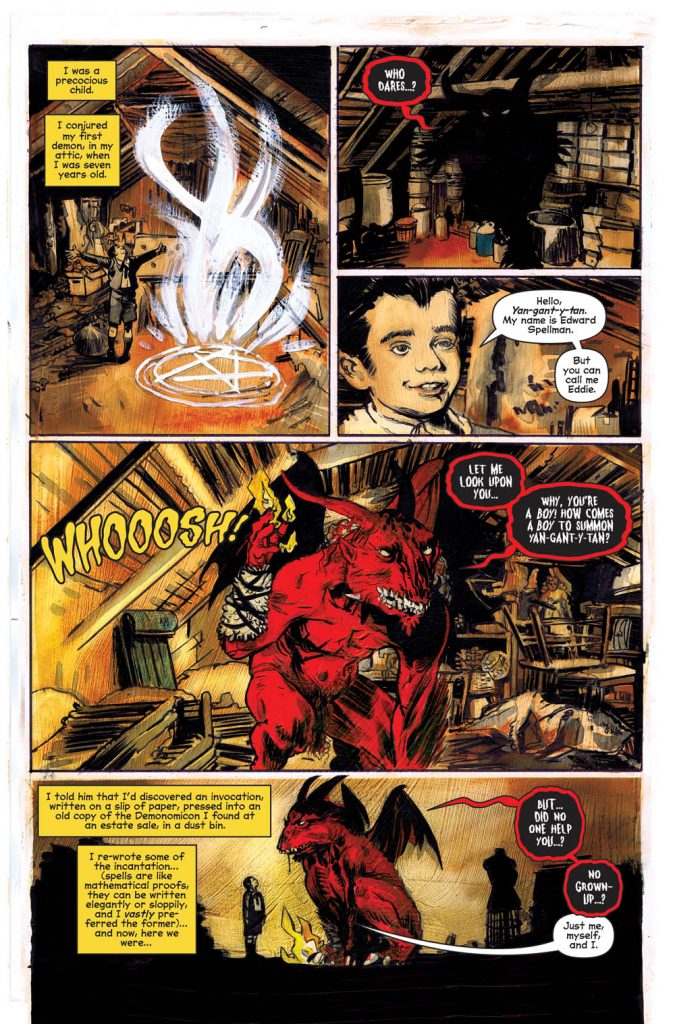 Interior page to 'Chilling Adventures of Sabrina' #7. Art by Robert Hack/Archie Comics