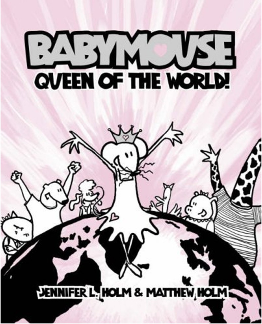 Cover to 'Babymouse: Queen of the World!'/Random House