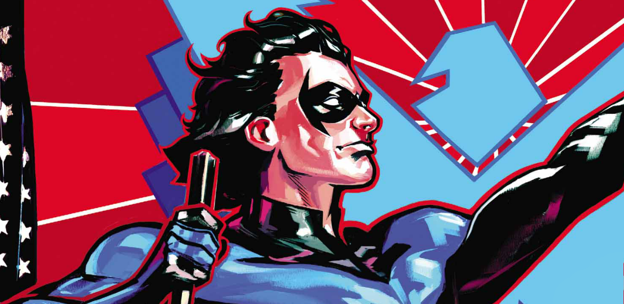 In ‘Nightwing: The New Order’, one of DC’s golden paragons has turned fascist