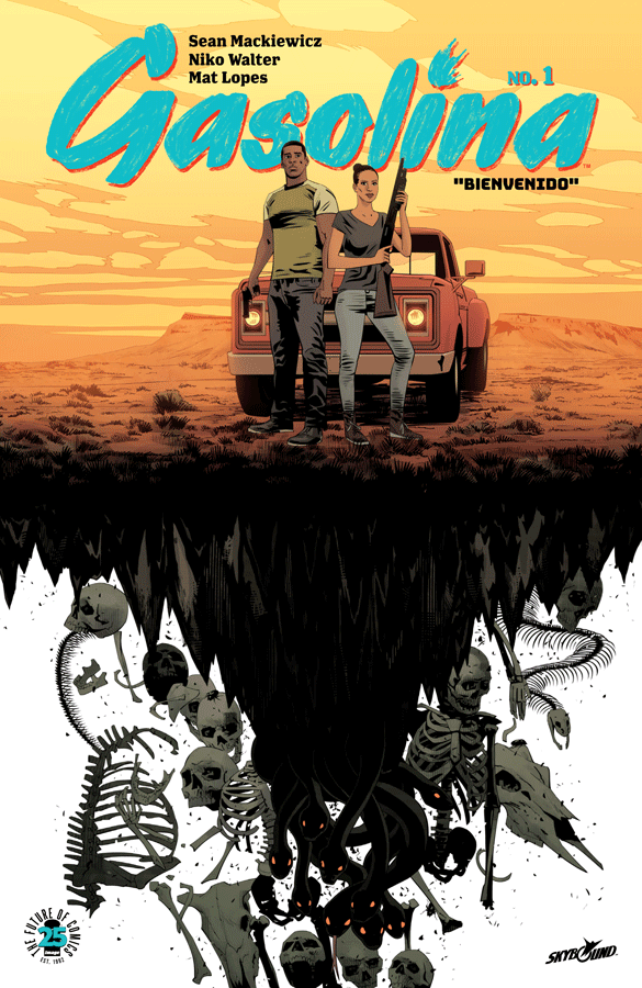 Cover to 'Gasolina' #1. Art by Niko Walter and Mat Lopes/Image Comics
