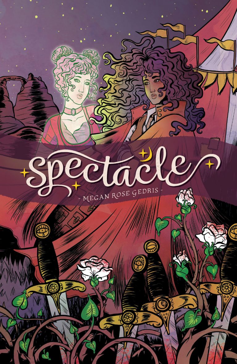 Cover to 'Spectacle'. Art by Megan Rose Gedris/Oni Press