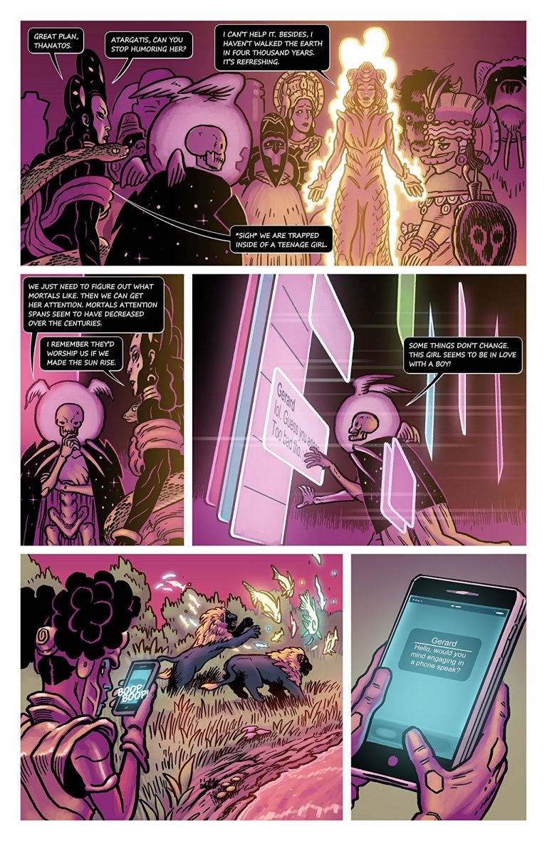 Interior page from 'Claudia & Rex'. Art by Daniel Irizarri/Buño Publishing/Lion Forge Comics
