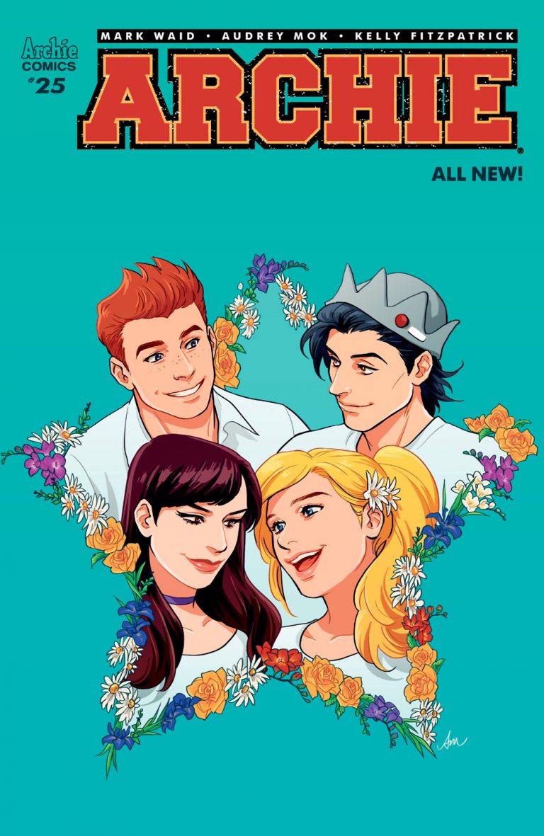 Cover to 'Archie' #25. Art by Audrey Mok/Archie Comics