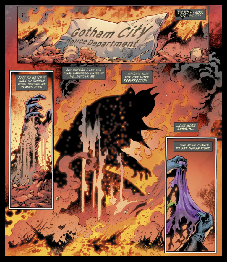 Interior panels from 'Super Sons' #10. Art by José Luís, Scott Hanna, Hi-Fi, and Rob Leigh/DC Comics