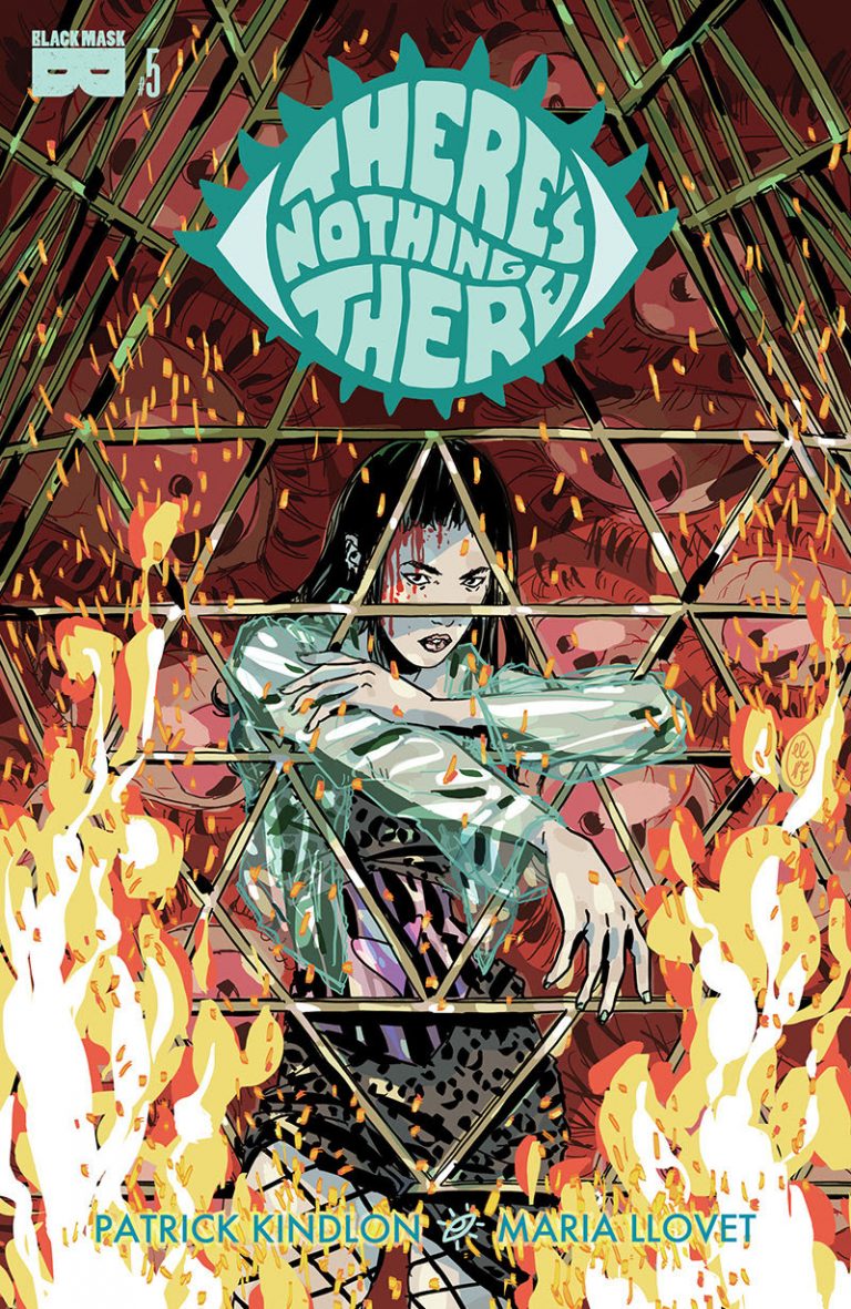 Cover to 'There's Nothing There' #5. Art by Maria Llovet/Black Mask