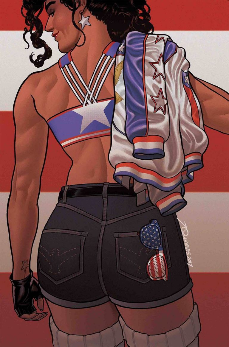 America #7, by Joe Quinones. (Marvel Comics)