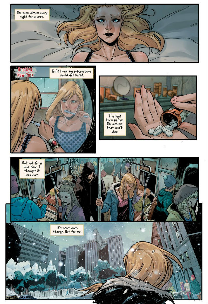 Interior page to 'Witchblade' #1. Art by Roberta Ingranata and Bryan Valenza/Top Cow/Image Comics