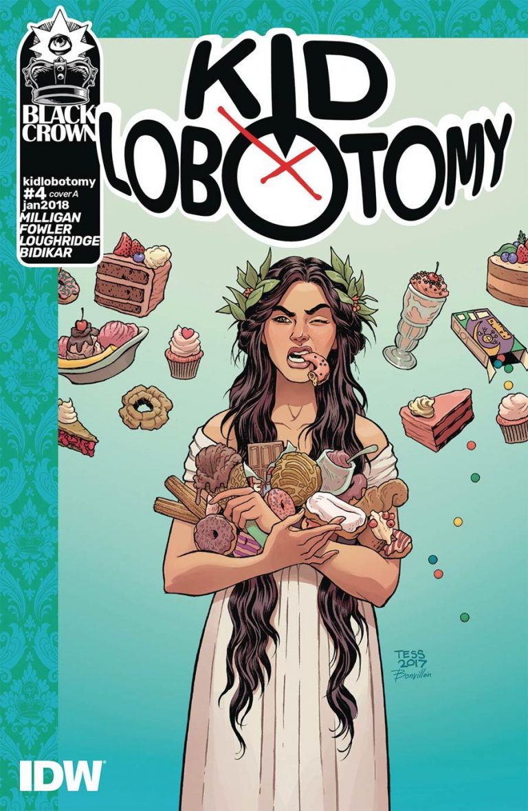 Undercover: Kid Lobotomy #4, by Tess Fowler and Lee Loughridge. (Black Crown/IDW Publishing)