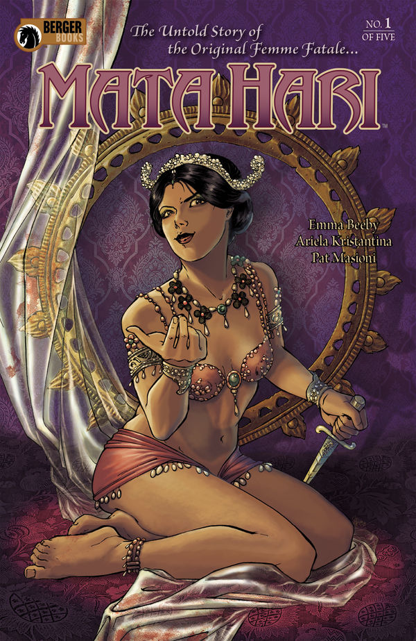Cover to 'Mata Hari' #1. Art by Ariela Kristantina and Pat Masioni/Dark Horse Comics/Berger Books