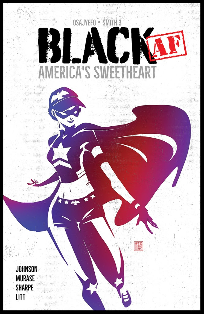 Cover to 'Black AF: America's Sweetheart'. Art by Sho Murase/Black Mask Studios