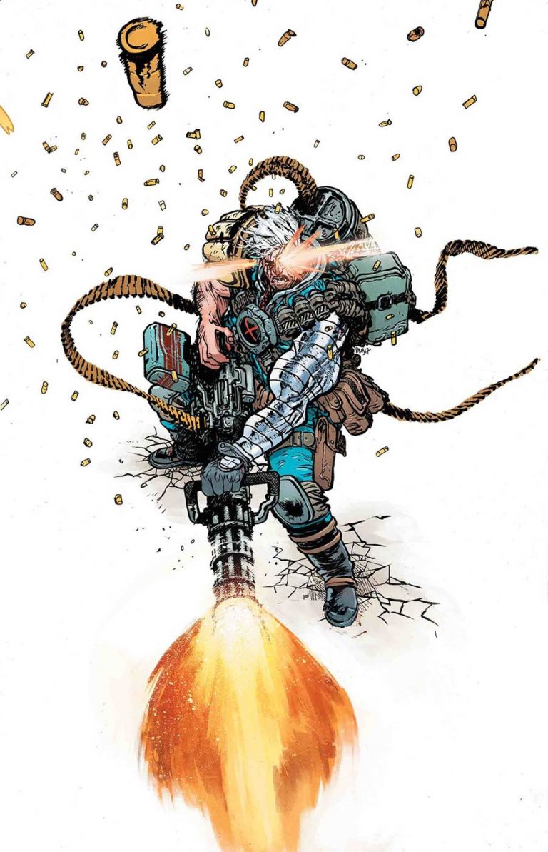 Undercover: Cable #155 by Daniel Warren Johnson and Mike Spicer. (Marvel Comics)