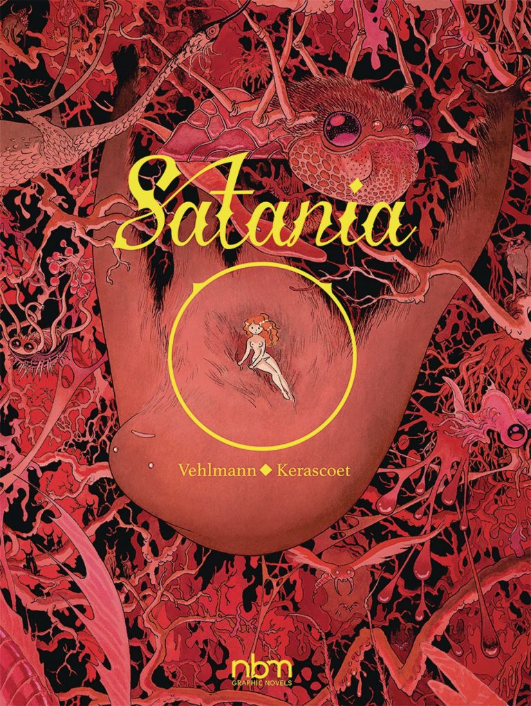 Cover to 'Satania'. Art by Kerascoët/NBM Publishing