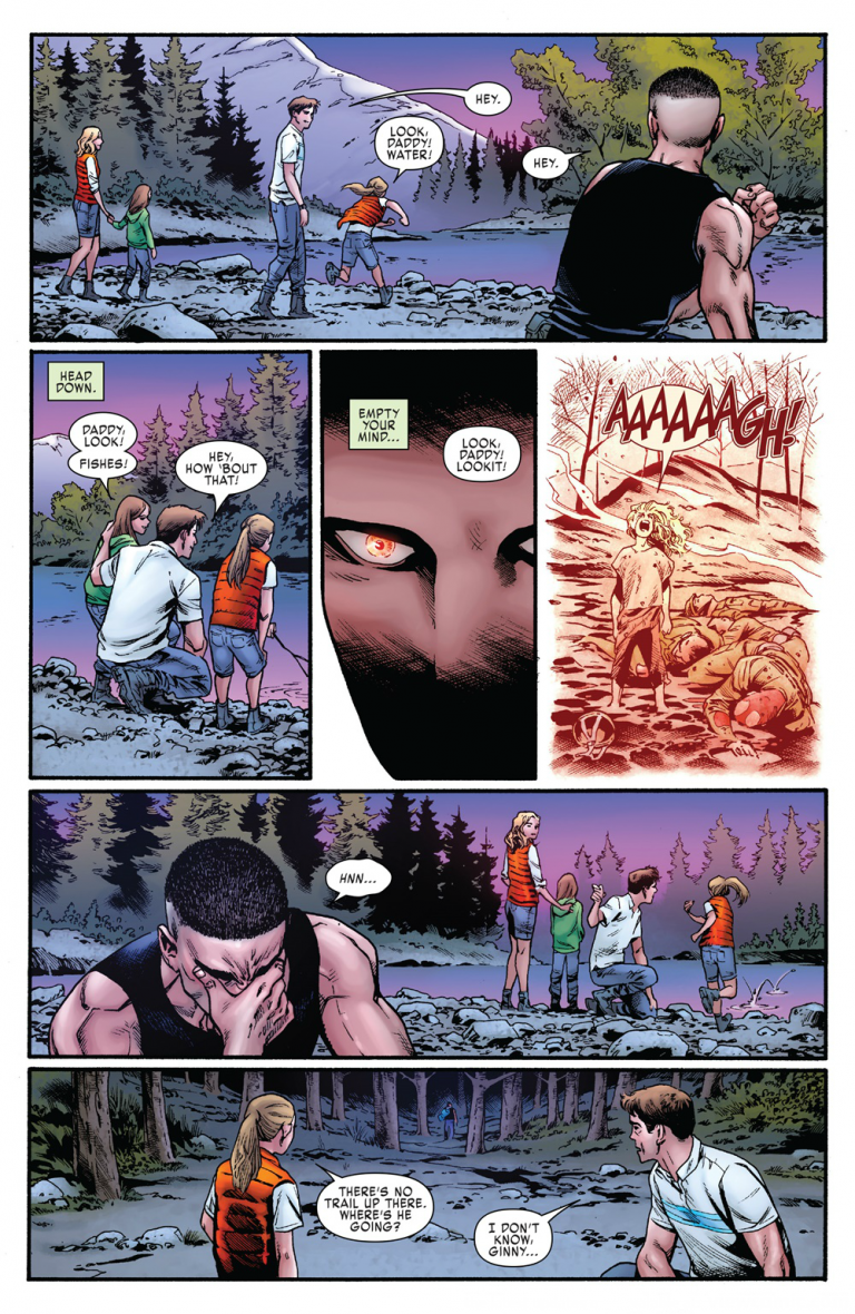 Interior page from 'Weapon H' #1. Art by Cory Smith, Morry Hollowell, and Joe Caramagna/Marvel Comics