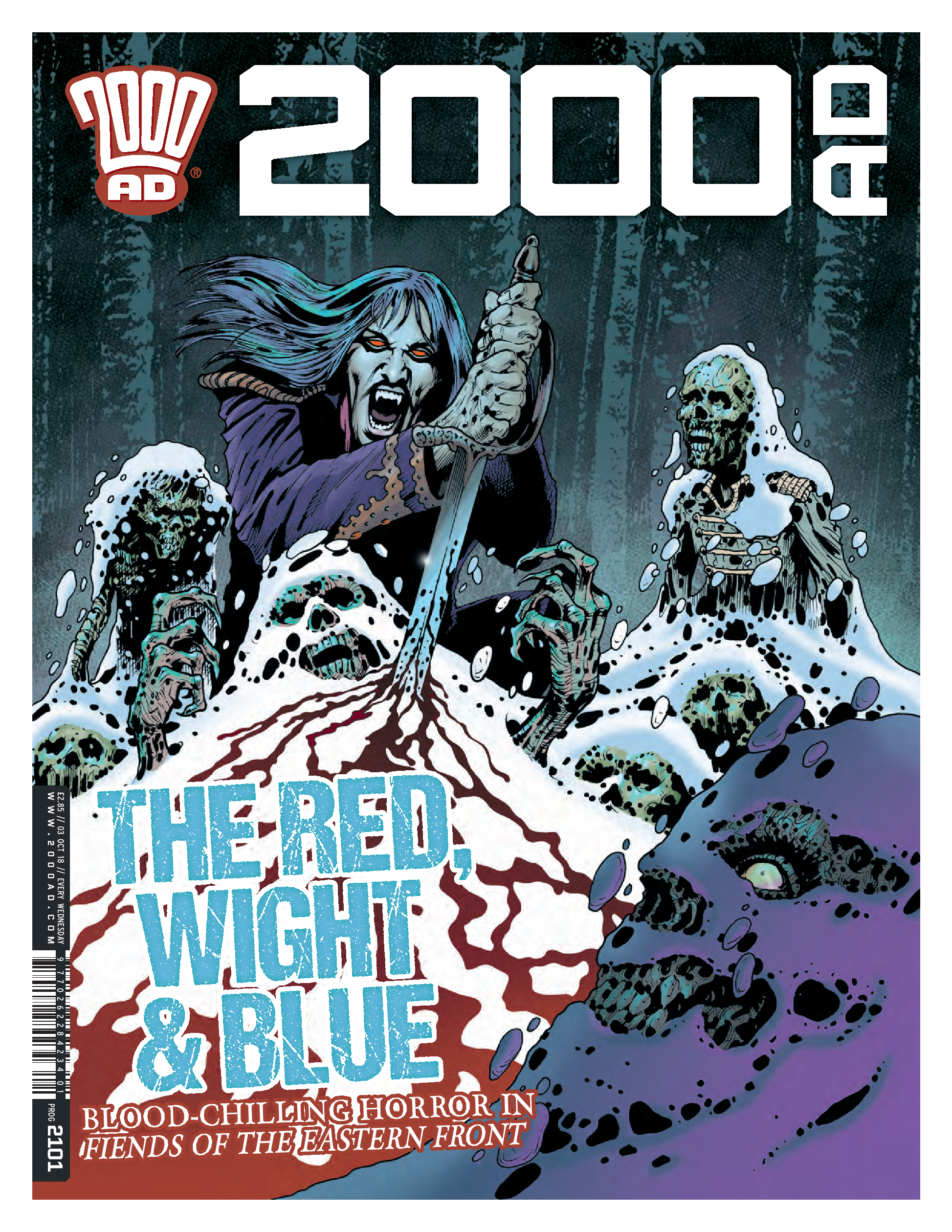 2000 AD PROG 2101--- The Fiends of the Eastern Front