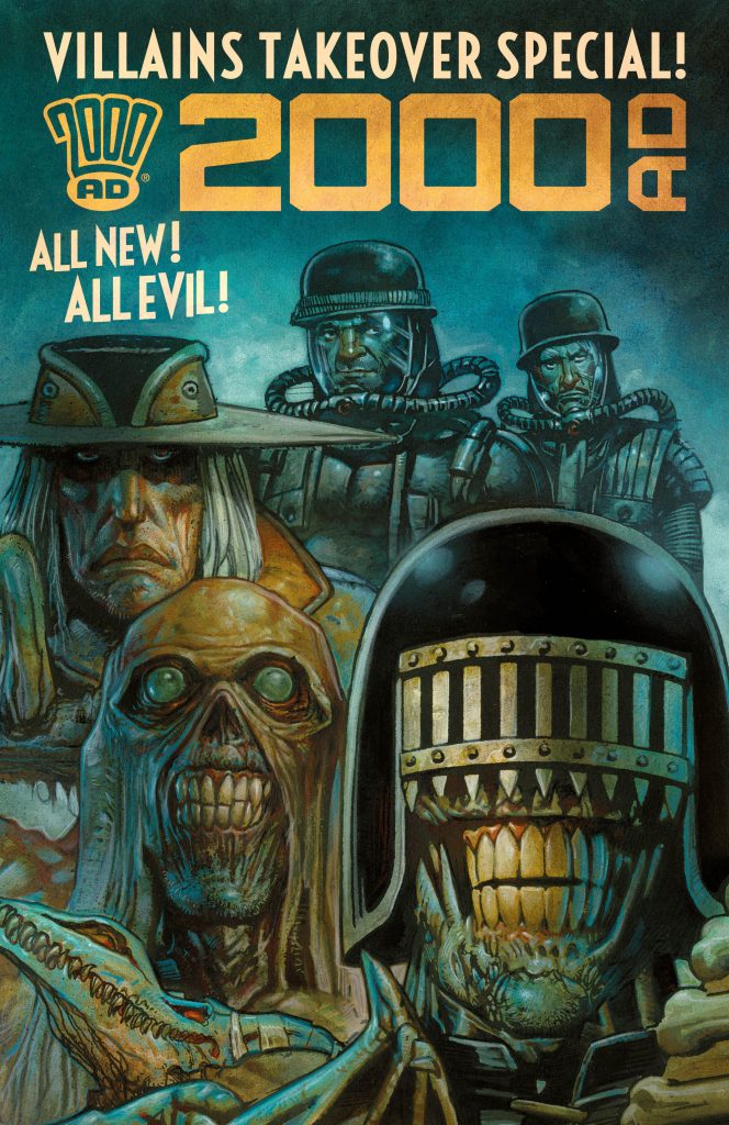 2000 AD's 'Villains Takeover Special' 