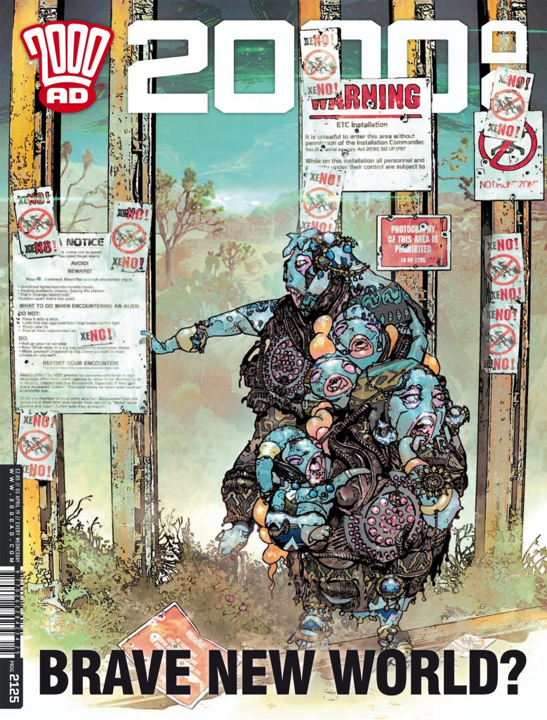 Preview: Bulliet contemplates a forever-changed 'Grey Area' in ‘2000 AD’ prog 2125