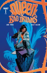 Cover to 'Queen of Bad Dreams'. Art: Jordi Pérez/Vault Comics