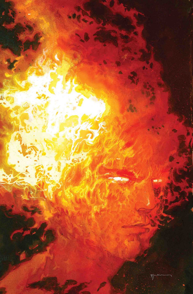 Undercover: A fiery Sienkiewicz variant lets 'Fantastic Four' go supernova