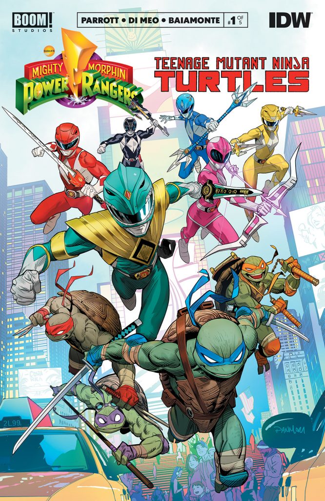 10 things concerning Ryan Parrot and 'Mighty Morphin Power Rangers/Teenage Mutant Ninja Turtles'