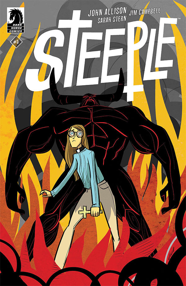 Curate Billie cleans up with a Satanic vacuum in the grand finale to 'Steeple' [EXCLUSIVE]