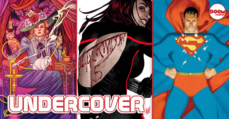 April’s best covers feature Alice taking a hookah rip and Superman diving into Action